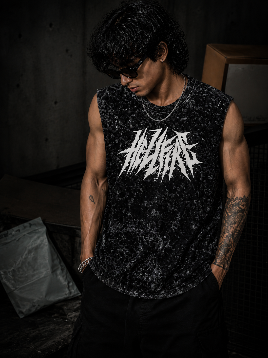 Acid wash tank tops