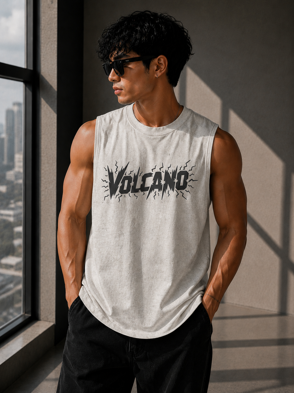 Oversized Muscle tank