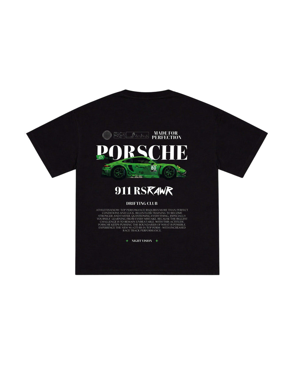 Porsche oversized tshirt