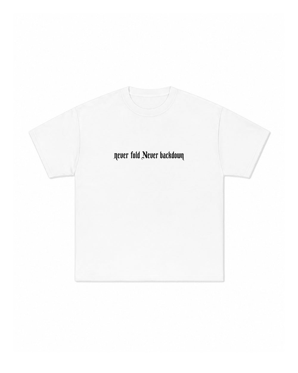 NFNB white Oversized T-shirt