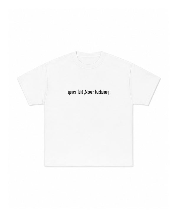 NFNB white Oversized T-shirt