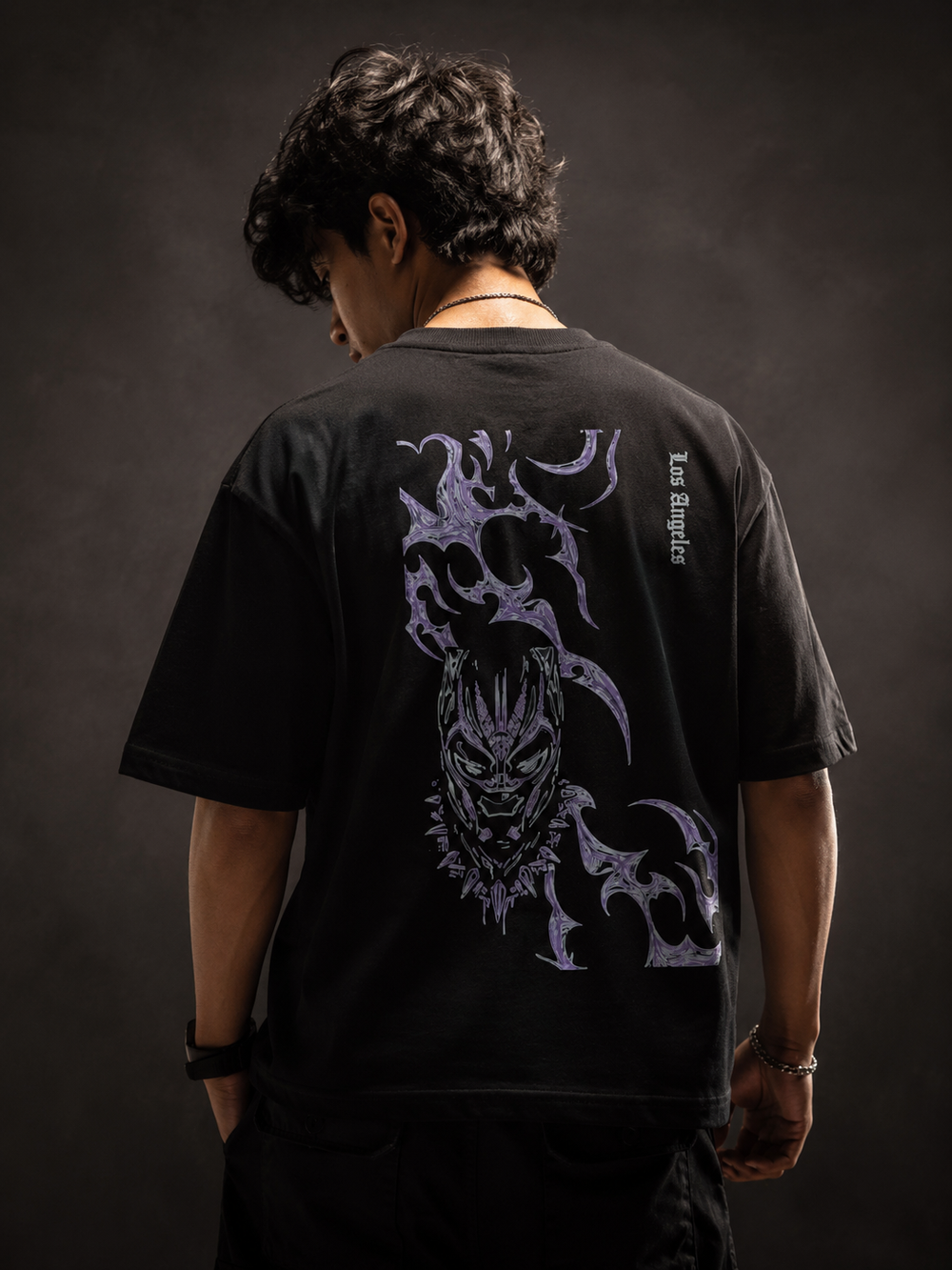Black panther oversized T-shirt