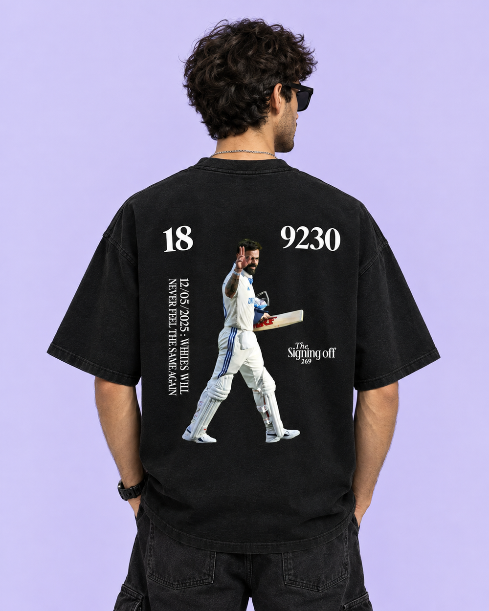 Kohli edition Oversized tee