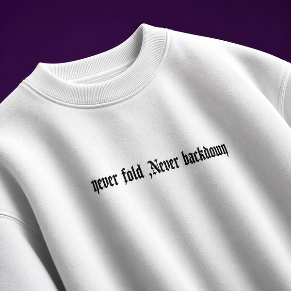 NFNB white Oversized T-shirt
