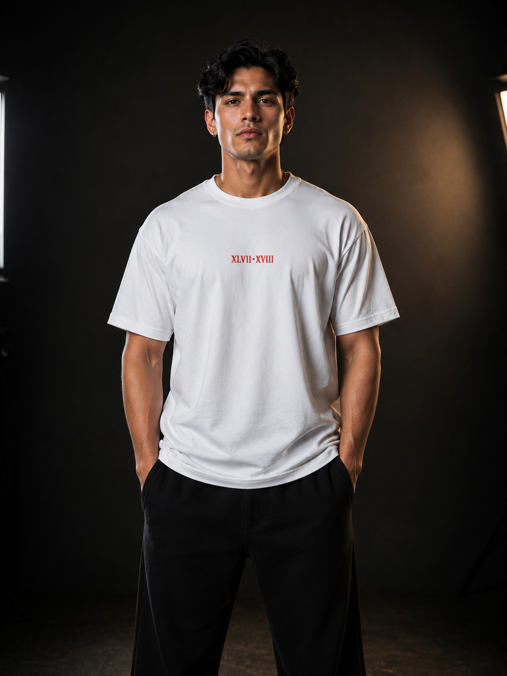 Essential oversized white tshirt