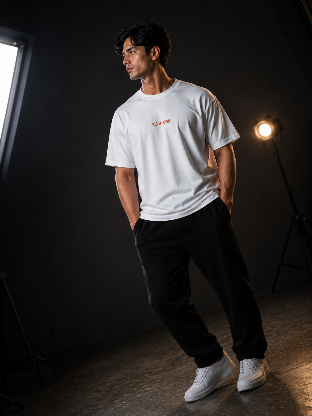 Essential oversized white tshirt
