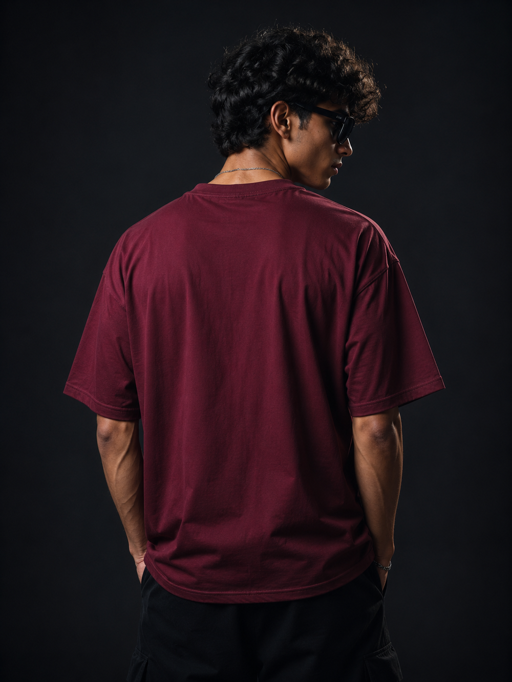 Culture of ambition Maroon tshirt