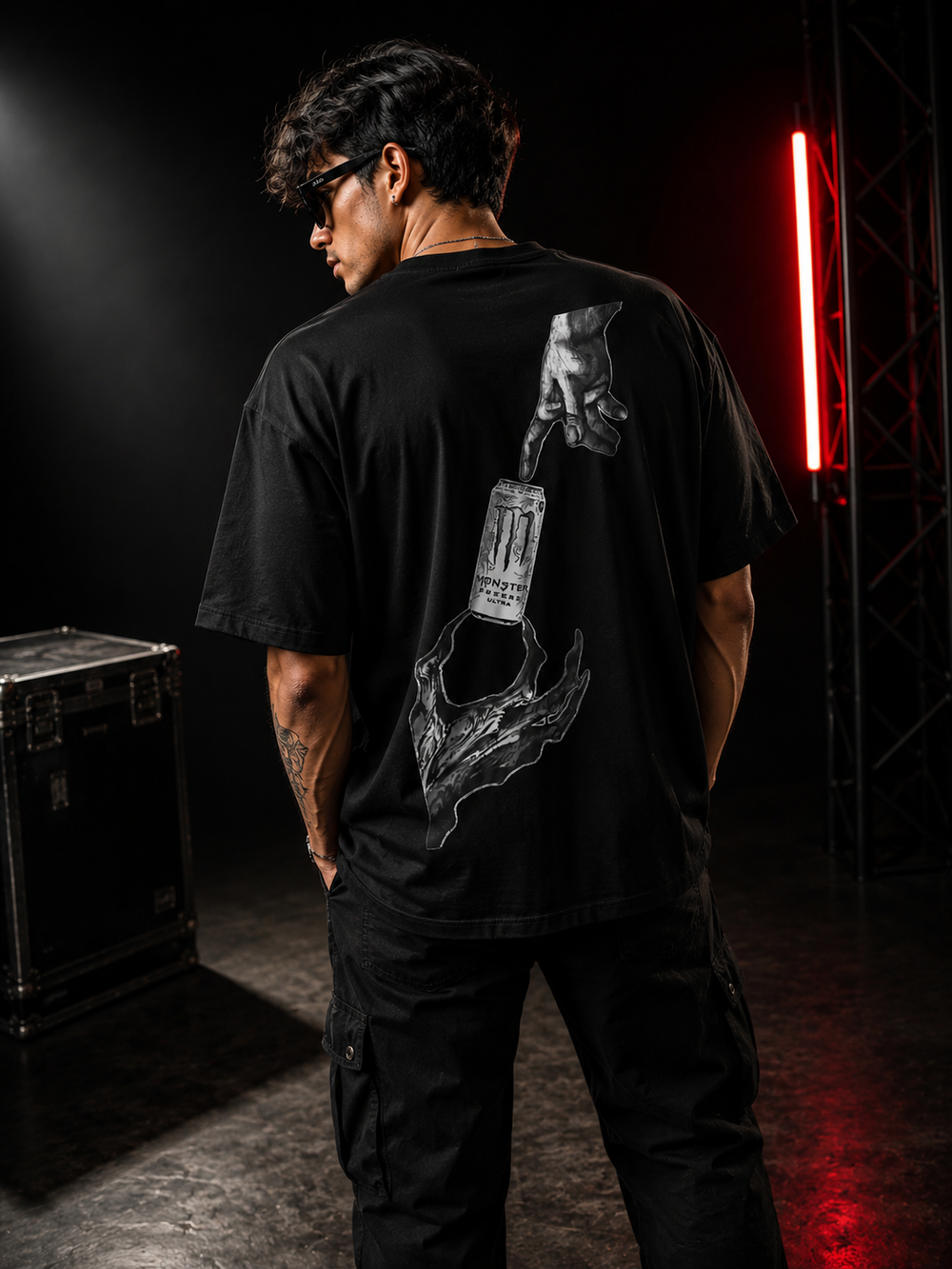 Monster energy oversized T-shirt