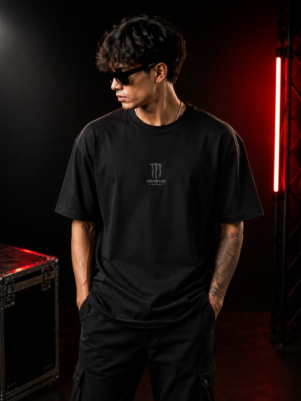 Monster energy oversized T-shirt