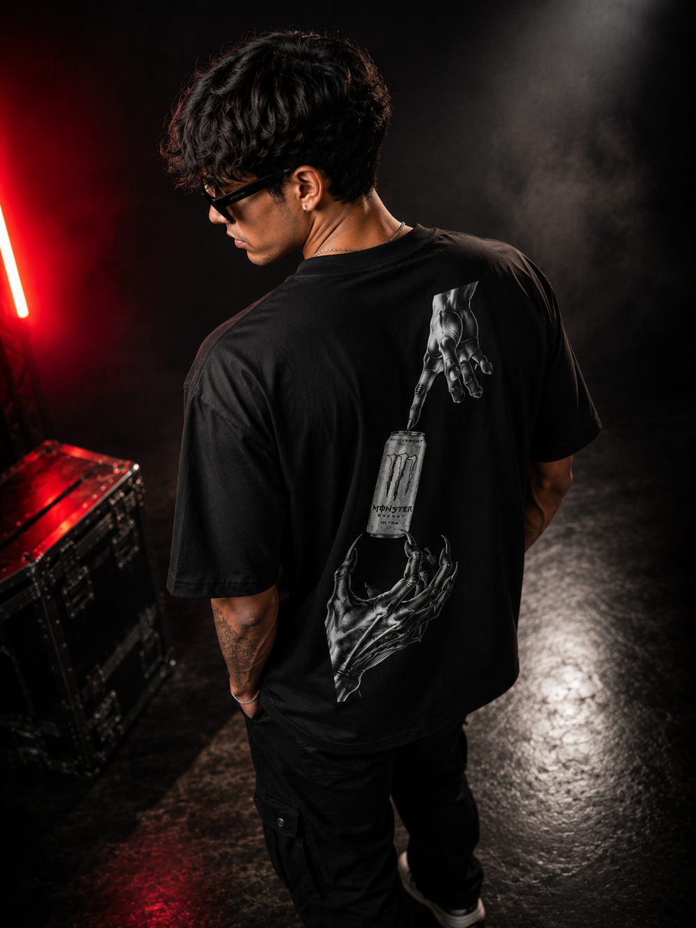 Monster energy oversized T-shirt